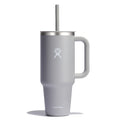 Stay refreshed on the go with the Hydro Flask 1183ml Travel Tumbler. Keeps drinks cold for hours with a leak resistant design and comfy handle.