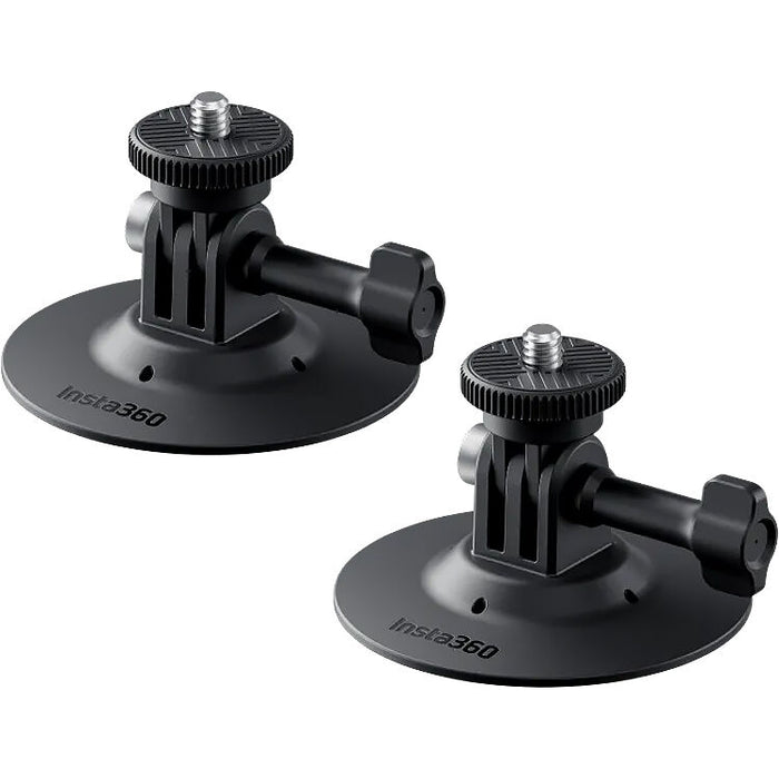Insta360 flexible adhesive mount with 3M base and 3 prong mount