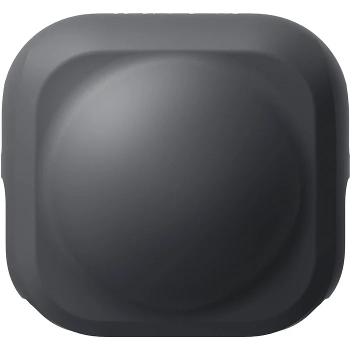 Black square bowl on a white background