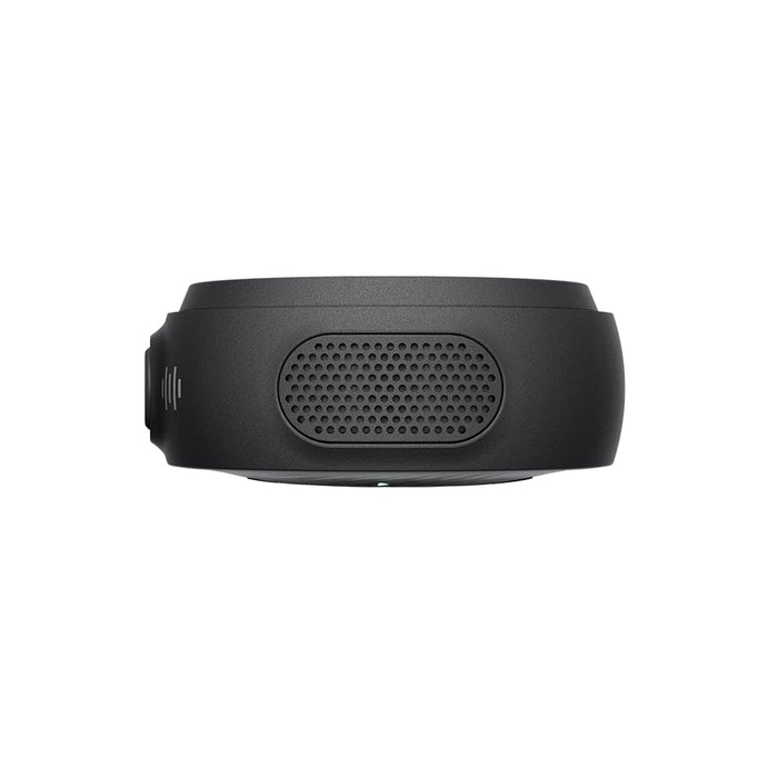 Insta360 Mic Air wireless microphone system with 7.9g ultra-light transmitter, 48kHz high-quality audio, 10-hour battery life, 300m wireless range, and built-in noise reduction for clear sound capture.