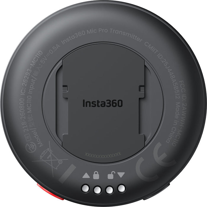 Back view of Insta360 Mic Pro