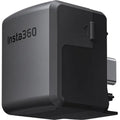 Compact Insta360 Quick Reader with USB-C and Lightning connectors for fast, wireless-free transfer of footage from Ace and Ace Pro cameras to iOS and Android devices.
