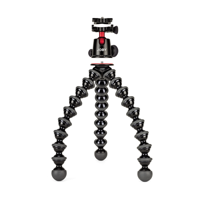 Joby GorillaPod camera tripod on a white background