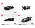 Lamborghini LB-Silhouette WORKS MURCIELAGO GT- Evo Black Mini GT 1/64 scale MGT01053-BL