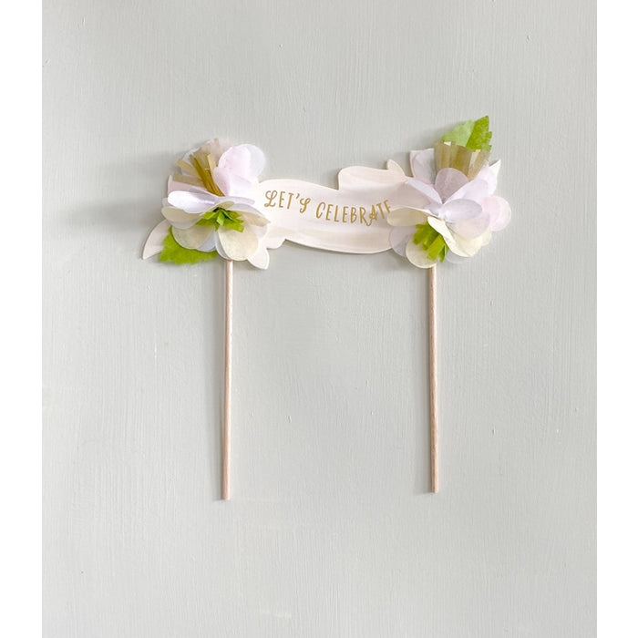 Let's Celebrate Cake Topper
