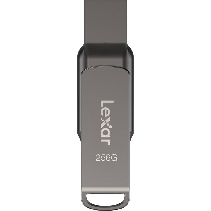 Lexar JumpDrive Dual Drive D400 USB 3.1 Type-C (256GB) – high-capacity, dual-interface storage for seamless transfers between USB-C and USB-A devices.