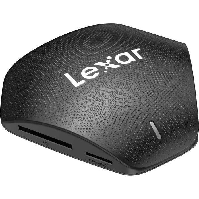 The Lexar Multi-Card 3-In-1 USB 3.1 Reader allows you to transfer files to your computer with  SD, microSD and CompactFlash cards. Buy at Outdoorphoto.