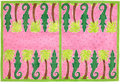 Lilly Gators & Palms Backgammon