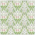 Lily of the Valley Paper Placemats