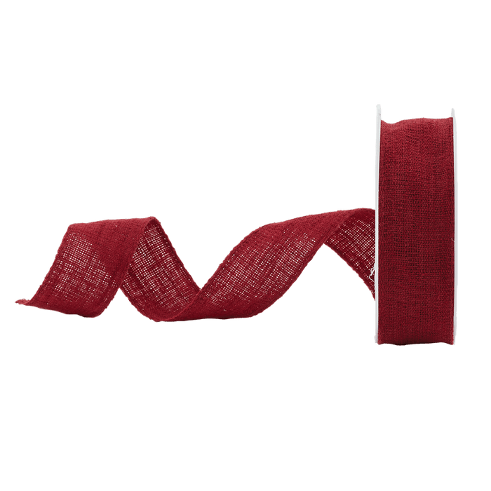 Linen Wired Ribbon