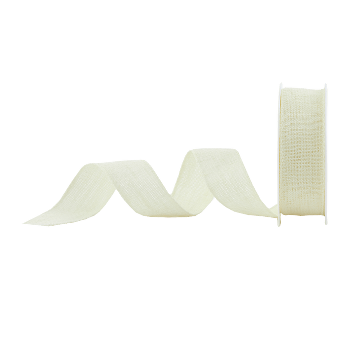 Linen Wired Ribbon