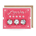 Lovers Lotto Scratch-Off Card