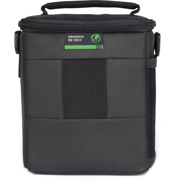 Lowepro Adventura SH 120 III black shoulder bag for mirrorless camera with kit lens