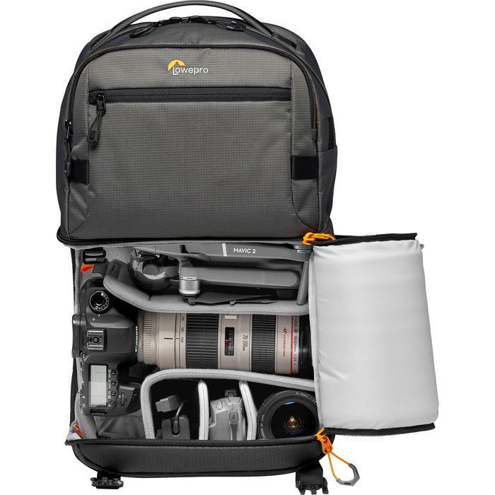 Lowepro Fastpack Pro BP 250 AW III backpack with laptop and camera