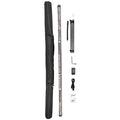 Luxceo P120 waterproof RGB LED light bar (120 cm), slim tube with color spectrum display and handheld app control.