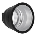 The MagMod Reflector XL is a collapsible, gelable, and magnetic reflector for strobe flashes, featuring a highly-reflective interior and a durable construction, optimized for controlling light and color.