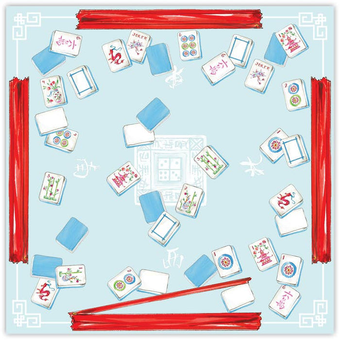 Mahjong Table Paper Placemats