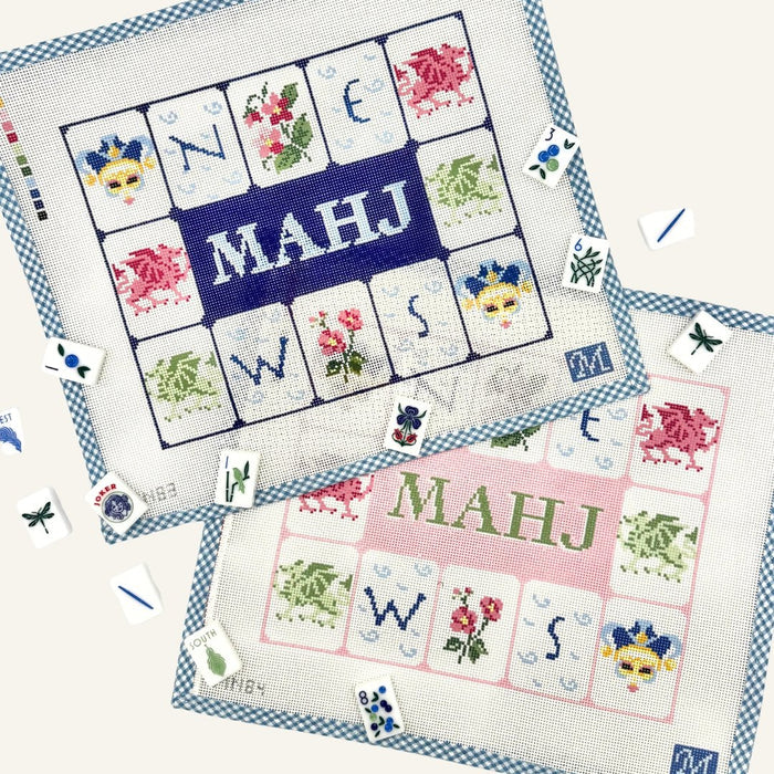 Mahjong Tile Bag - Pink