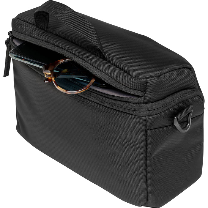Advanced III M bag showing interior dividers and multiple accessory pockets