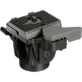 Camera tripod tilt head on a white background