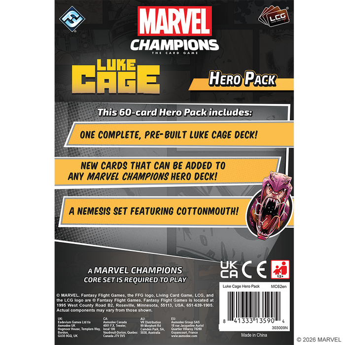 Marvel Champions: Luke Cage Hero Pack