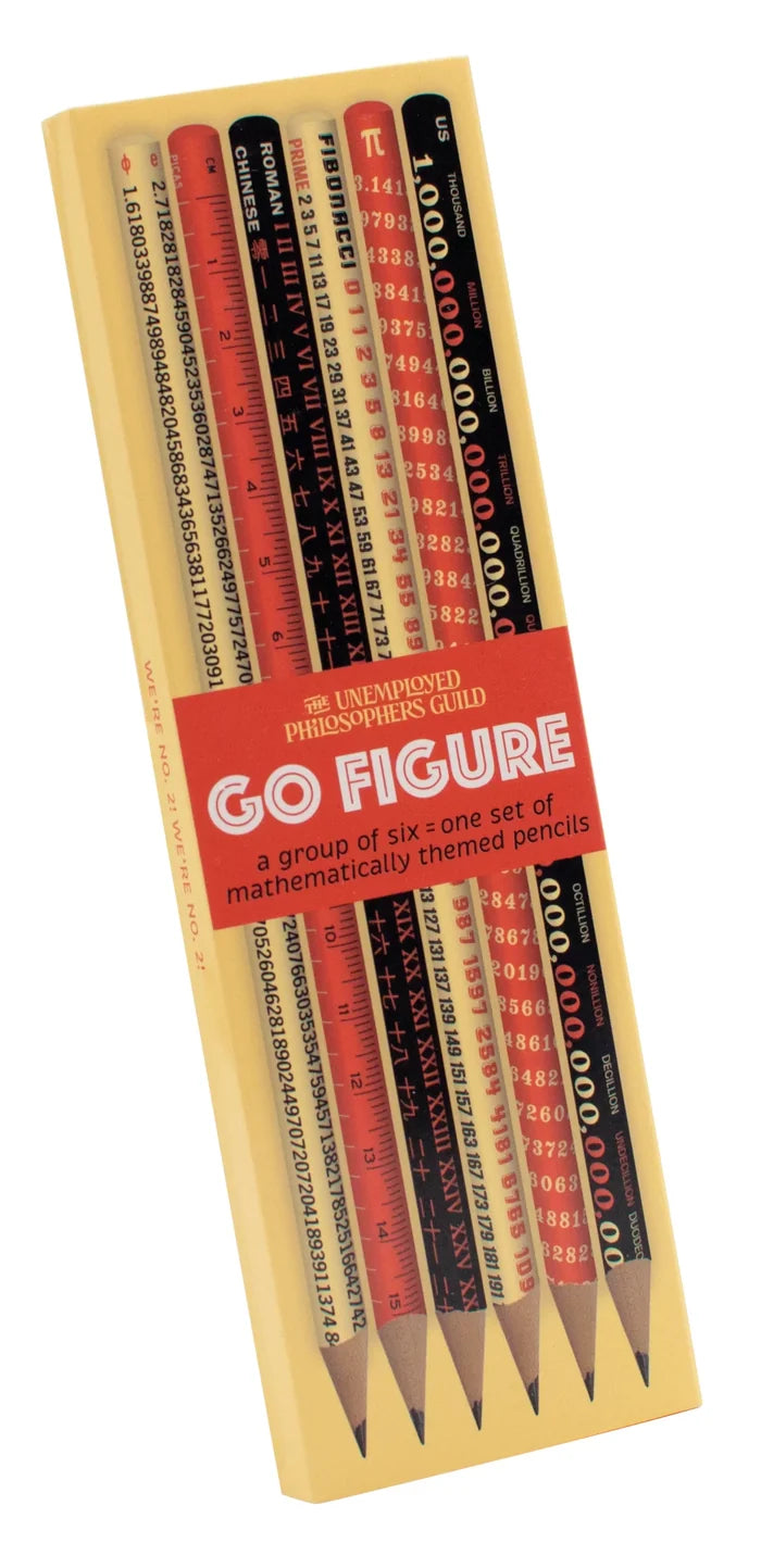 Math (Go Figure!) Pencil Set