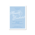 Melanie Blue Invitations