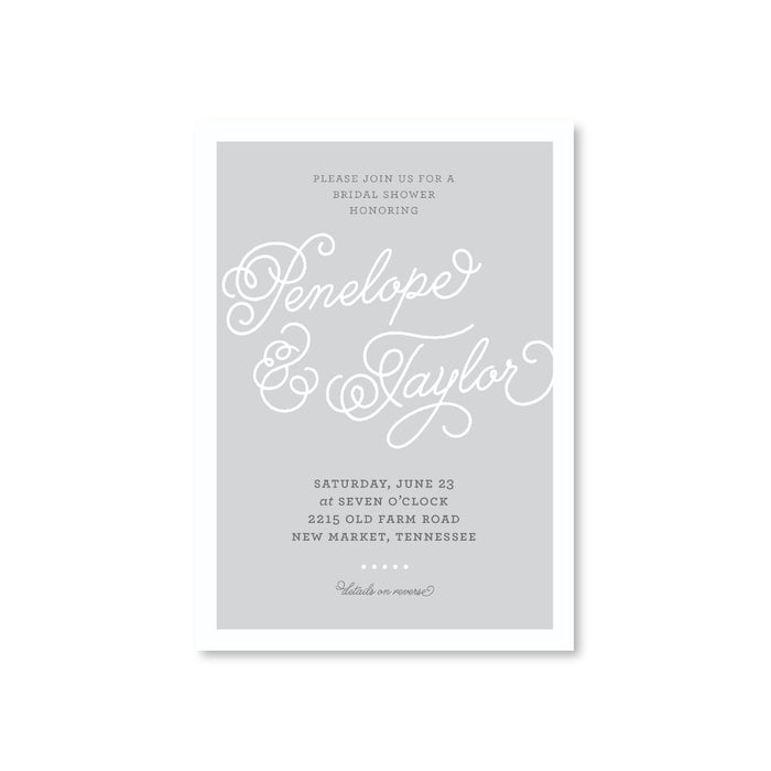 Melanie Gray Invitations