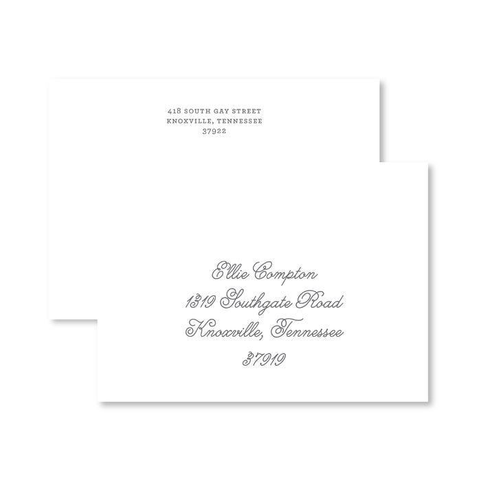 Melanie Gray Invitations