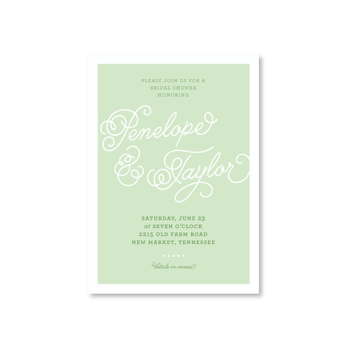 Melanie Green Invitations