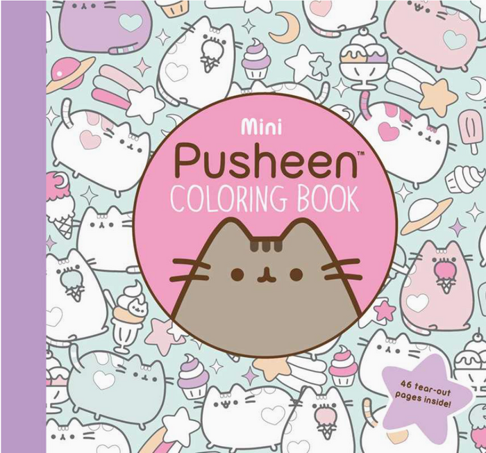Mini Pusheen Coloring Book By Claire Belton