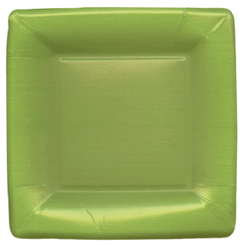 Moss Green Grosgrain Salad Plate