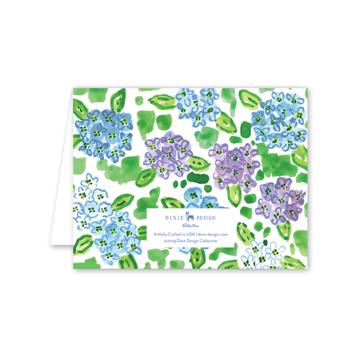 Nantucket Hydrangeas Thank You Card