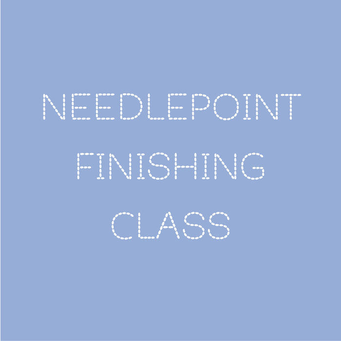 Needlepoint Finishing: Ornament Class