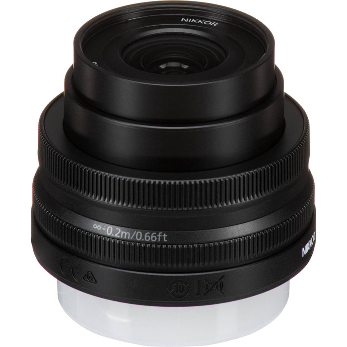 Nikon Z DX 16-50mm f/3.5-6.3 VR Lens in black – compact, versatile zoom lens with Vibration Reduction, ideal for everyday photography.