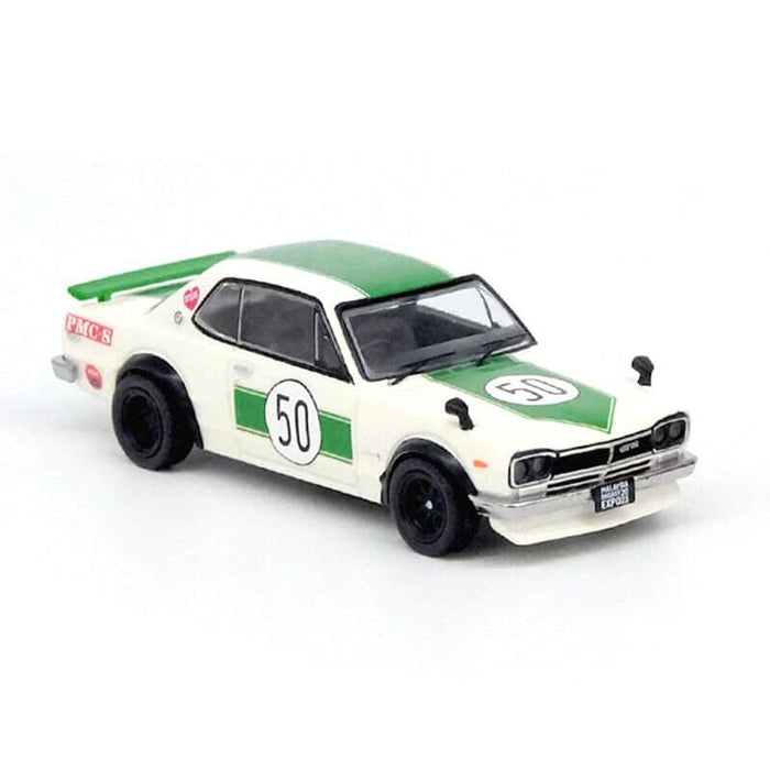 Nissan Skyline 2000 GT-R KPGC10 White Malaysia Diecast Expo 2023 Event Edition Inno64 1/64 scale IN64-KPGC10-MDX23WH