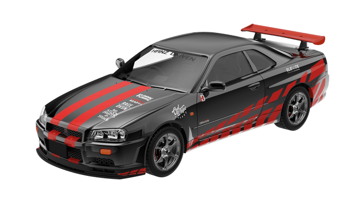 Nissan Skyline GT-R R34 Hanz Driven Vancouver Auto Show Exclusive Limited Edition 1:64 scale HANZ001