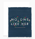 No One Like Her Sympathy Card