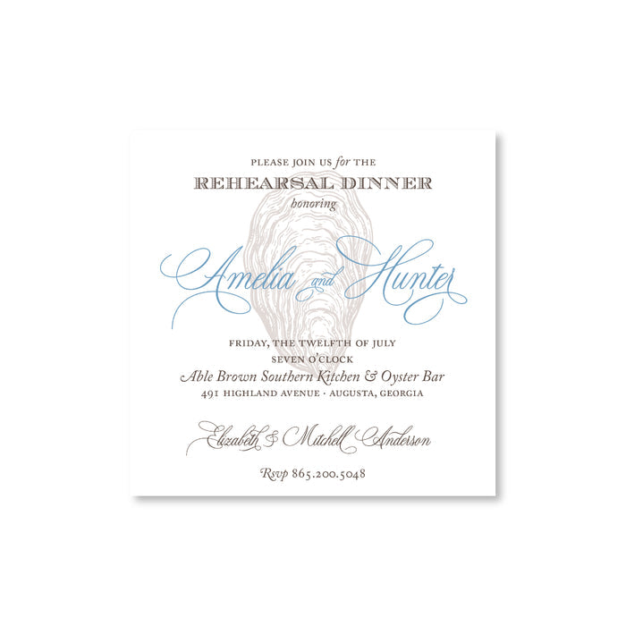 Oyster Invitations