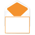White & Orange