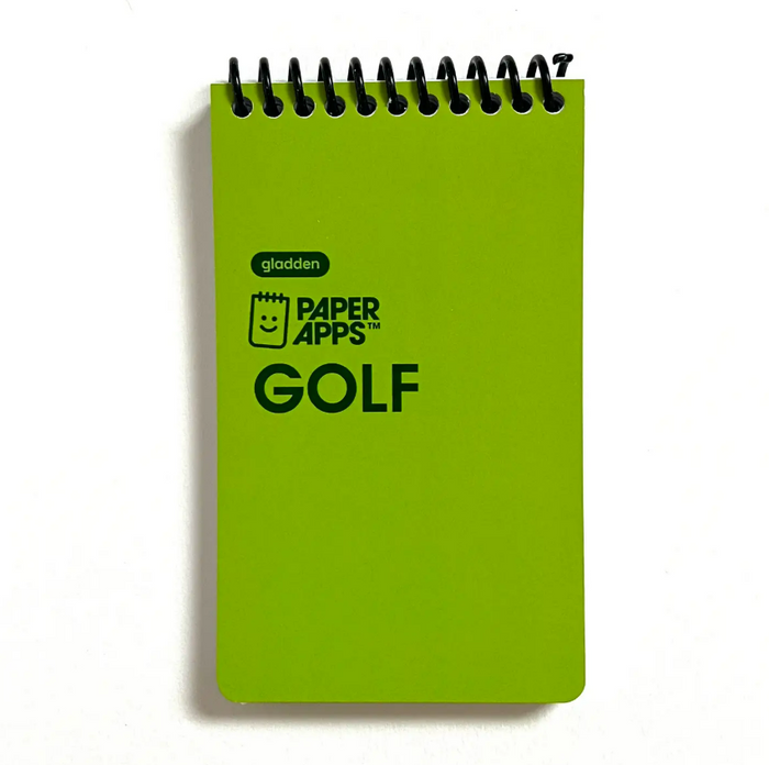 Paper Apps GOLF- Notebook