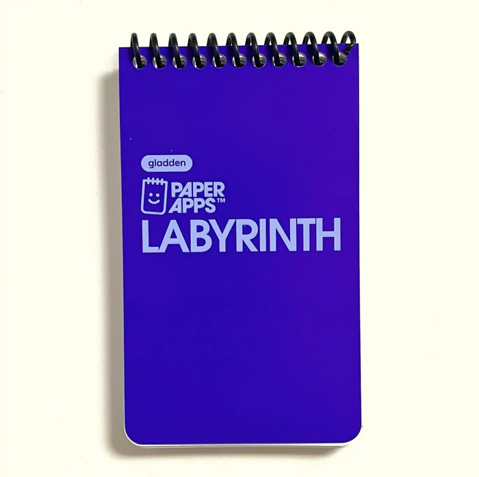 Paper Apps LABYRINTH - Notebook