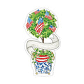 Patriotic Die-Cut Topiary Accents