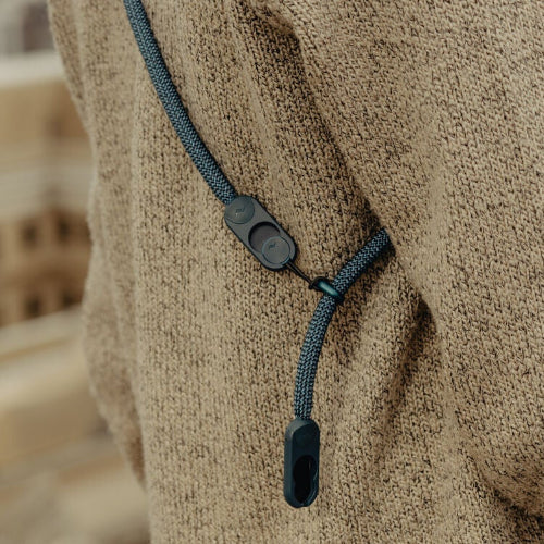 Durable rope strap with quick release camera connectors