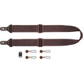 Peak Design Slide camera strap with red Anchor Links, padded nylon webbing, and aluminium quick-adjusters