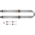 Versatile camera strap in Grey with quick-release anchors, adjustable 99–145 cm length and 90.7 kg capacity for secure, comfortable carry.