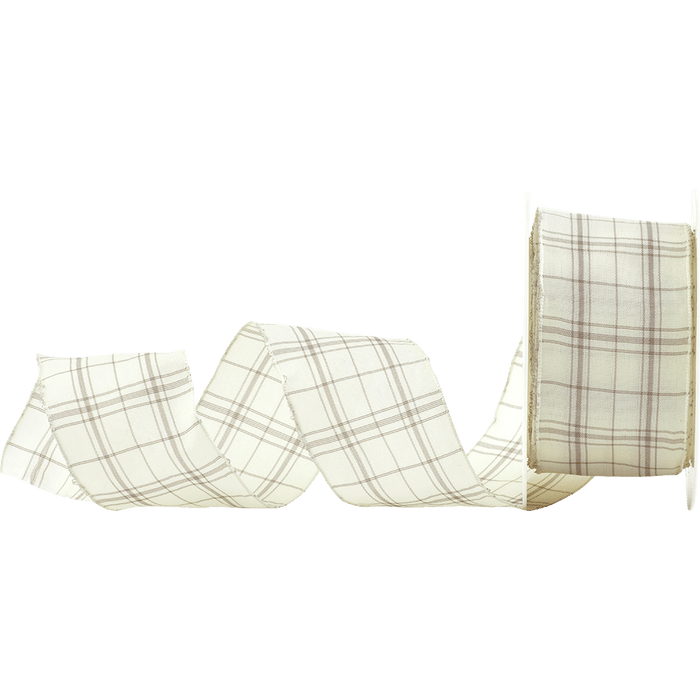 Perfectly Plaid Wired Ribbon