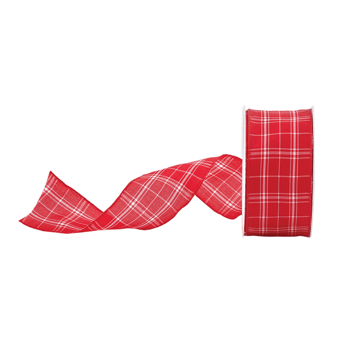 Perfectly Plaid Wired Ribbon