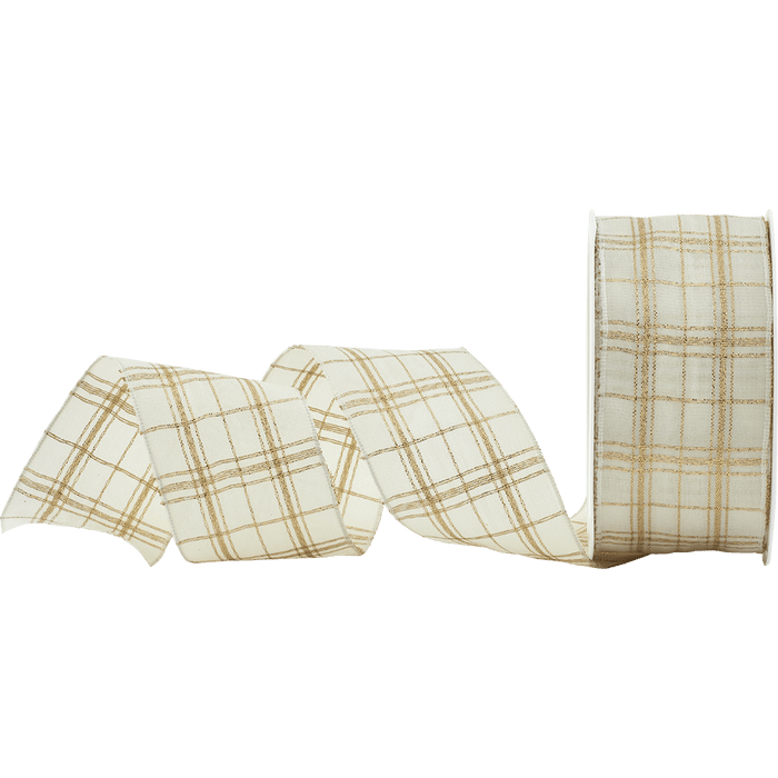 Perfectly Plaid Wired Ribbon
