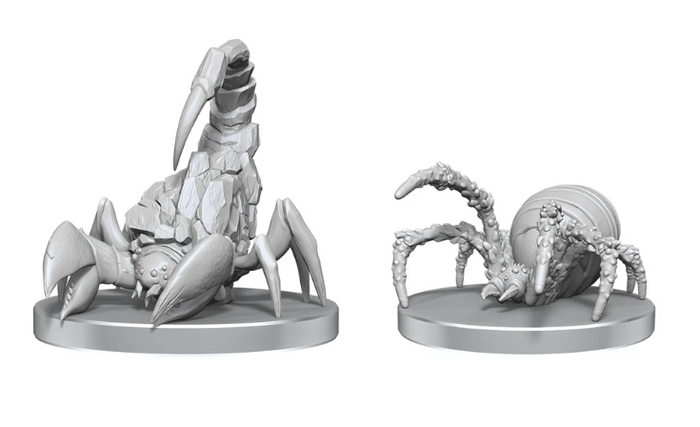 PF DC: Cave Scorpion & Hunting Spider